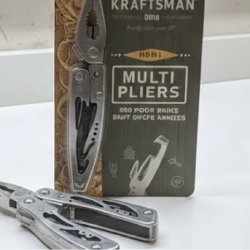 Kraftsman Multi Pliers in Silver